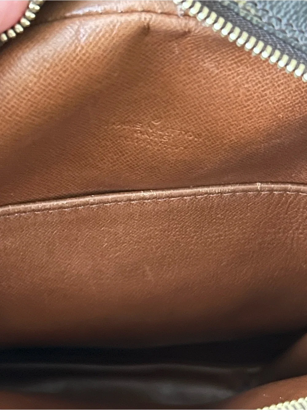 Louis Vuitton Vintage Monogram Danube MM Crossbody Bag (w/ COA)